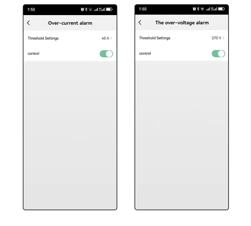 Protecteur de tension intelligent WiFi