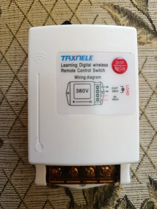 Interrupteur télécommande sans fil 380v 3km