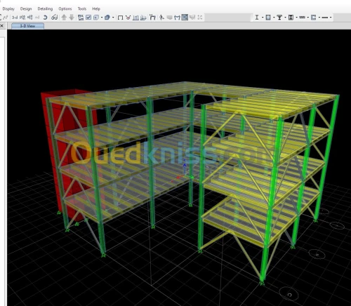 Offre de Service - Etude des Structures en Charpente Métallique pour Prestations et Sous-traitance