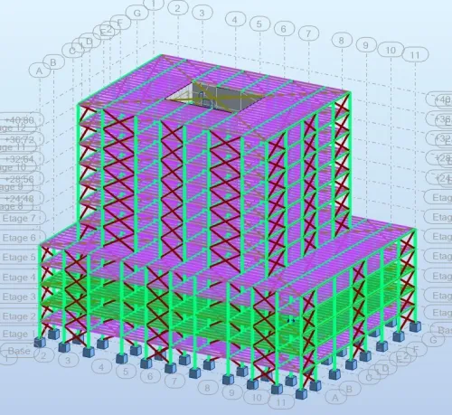 Offre de Service - Etude des Structures en Charpente Métallique pour Prestations et Sous-traitance
