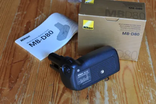 Appareil photo Nikon D80 et accessoires