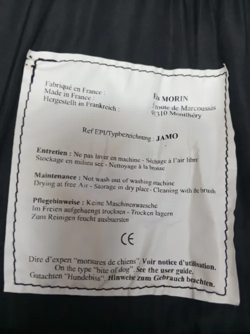 Jambières d attaque pour chien