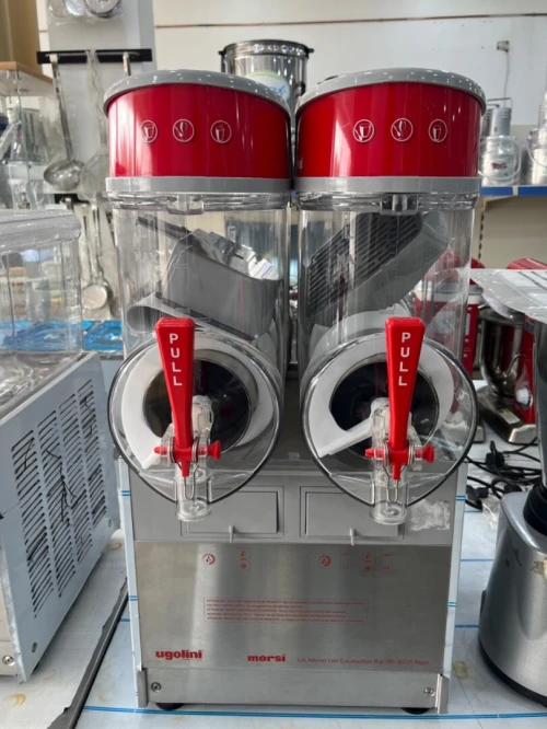 Machine a jus glace sorbet ugolini 2 bacs