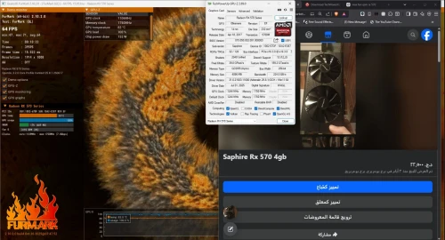 Rx 570 4gb Saphire