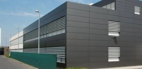 Mur rideau Alucobond EURL les fourmis