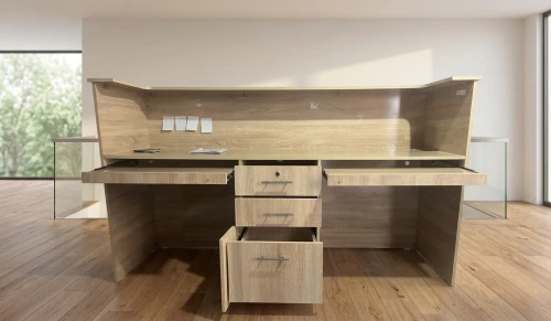 مكتب احترافي كبير (2 متر) متين جداً - تصميم عصري - جديد Bureau Professionnel 2m x 70cm - Design