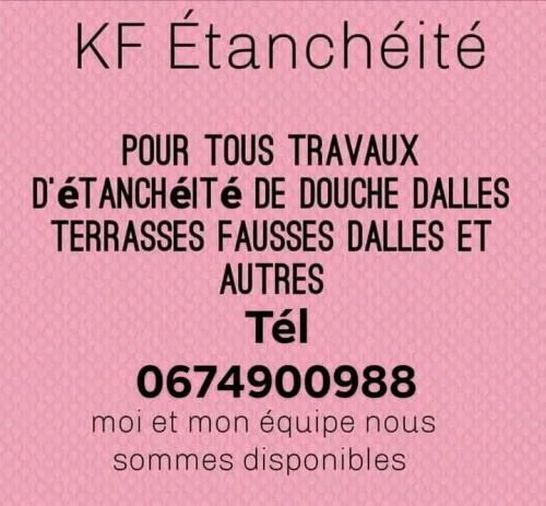 Étanchéité  terrasses