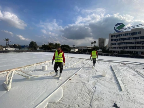 AIRIUM thermoroof  Thermofloor M600  مطبّق معتمد من Lafarge