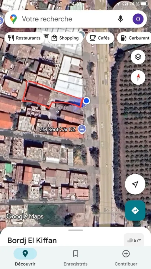 Vente Terrain Alger Bordj el kiffan
