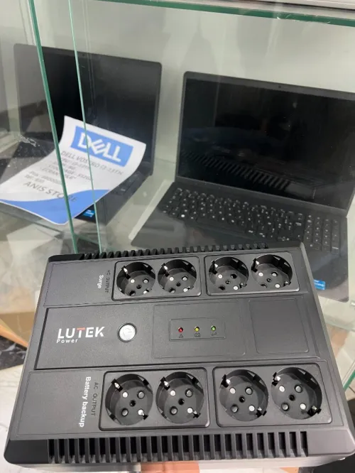 Ondeleur Professionnel lutek 1000VA - 8 prise / Protection électrique Premium/ Sécurité électrique
