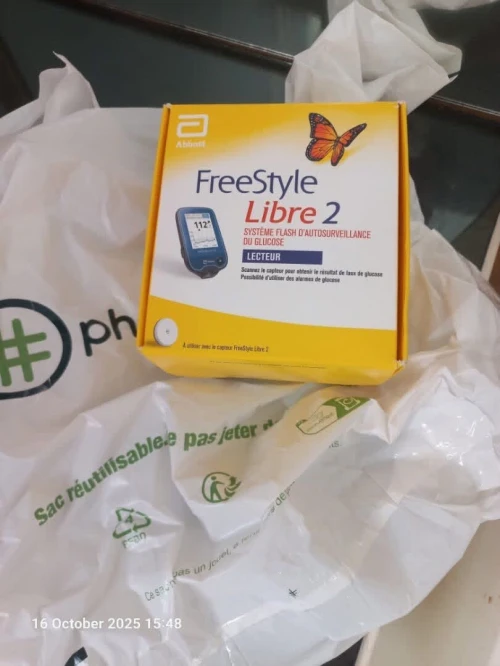 Capteur et lecteur Freestyle Libre 2Plus