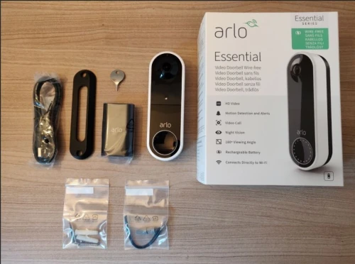 Sonnette Arlo Essential Video Doorbell Sans fils