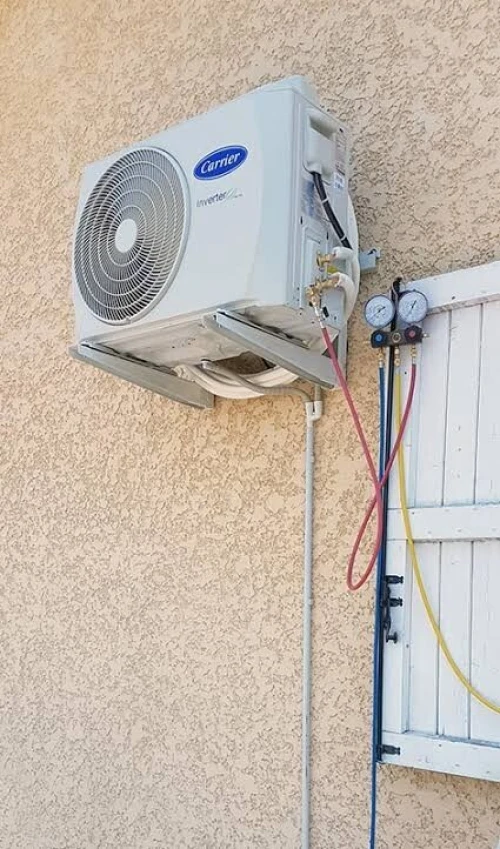 Installation climatiseur 