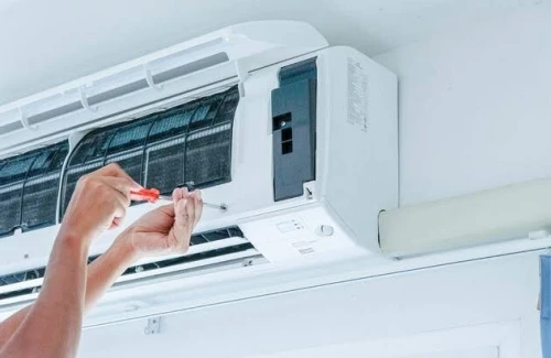 Installation climatiseur 