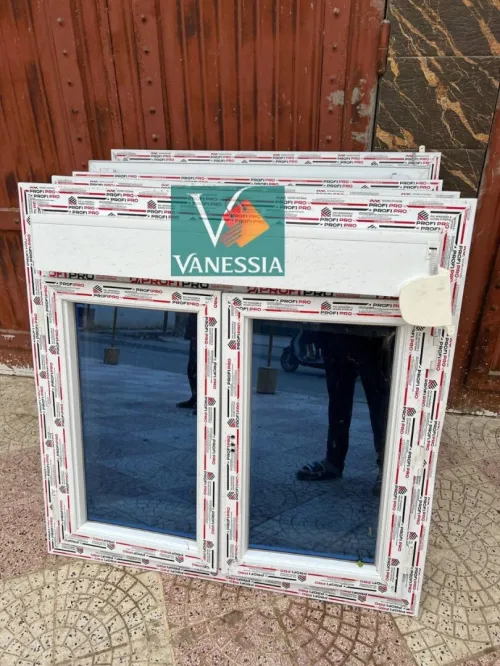 Fenêtre Ouvrante Avec Rideau En Pvc Profi Pro Verre Stop Sol Fumé