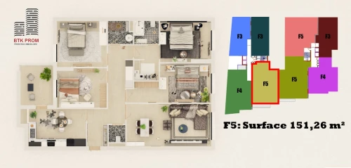 Vente Appartement F5 Oran Bir el djir