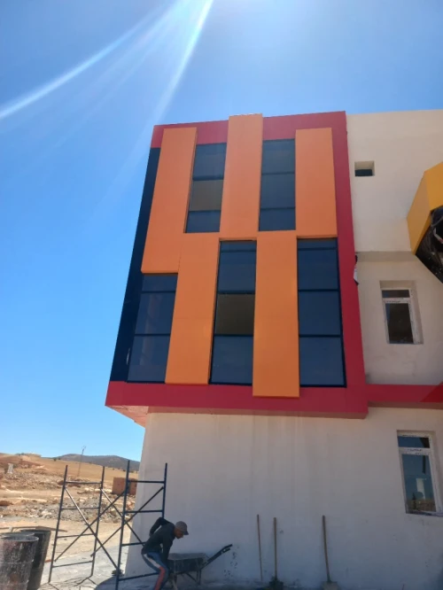 Revêtement façade alucobond mûr rideau 