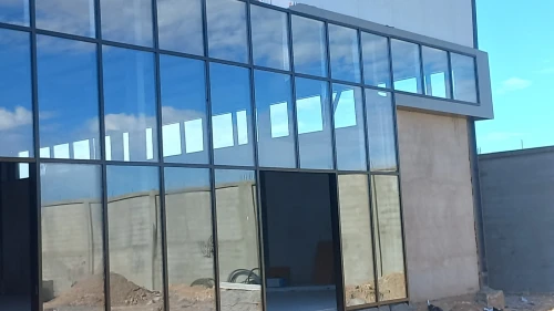 Revêtement façade alucobond mûr rideau 