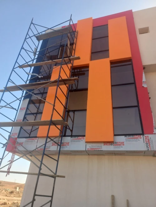Revêtement façade alucobond mûr rideau 