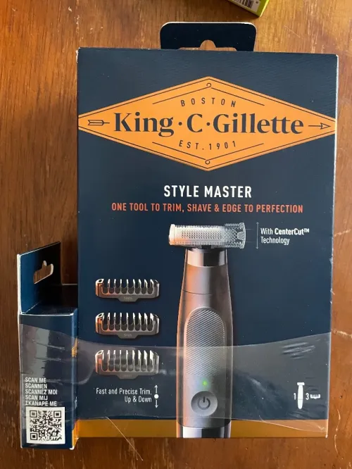 Rasoir king c Gillette style master 
