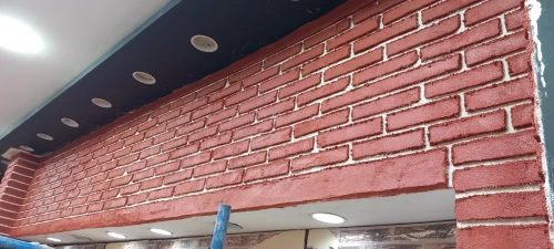 Fausse brique et monocouche et Travaux Maçonnerie 