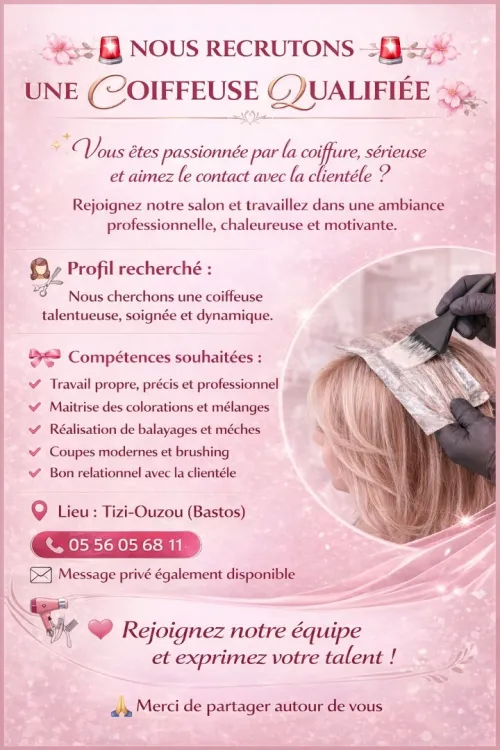 Offre d'emploi
