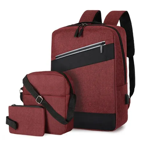 Sac à dos et Sacoche homme (ensemble pochettes) طقم محفظات