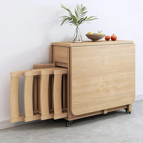 Table de cuisine pliable 4 Prs. طاولة مطبخ 