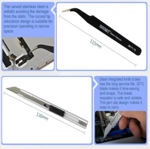 Caisse à Outils Répararation Smartphoneأدوات تصليح إلكتروني Mac-Tech