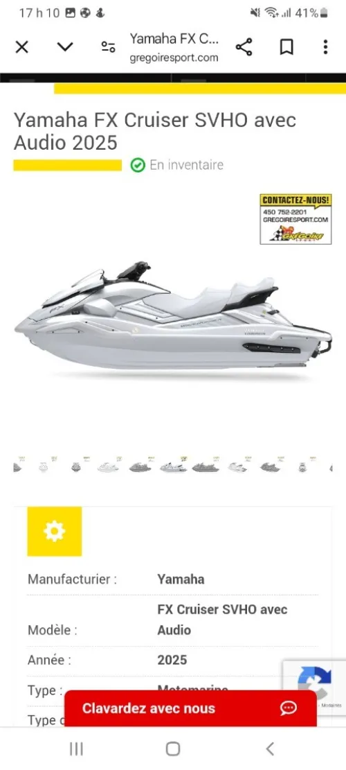 Yamaha jet ski 