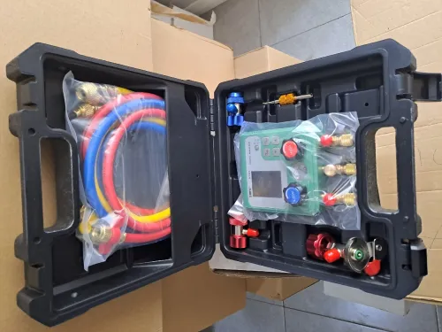  NOUVEAUTÉ Compteur Électronique de Pression Double Manifold Digital 523