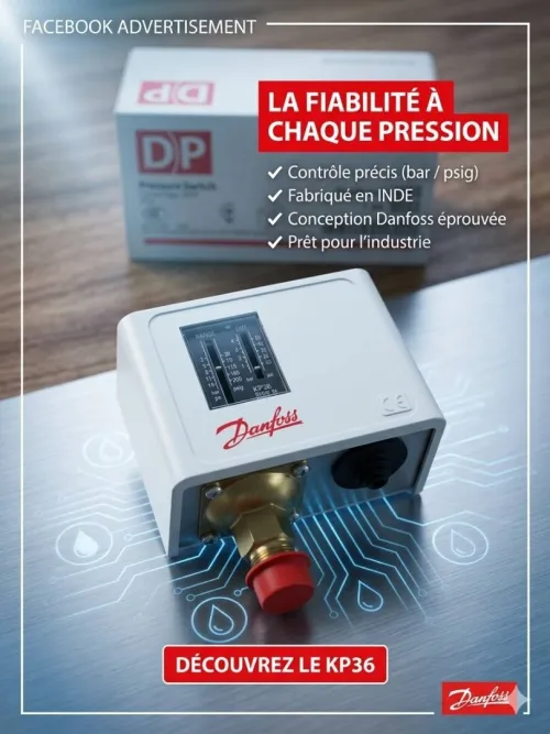 Pressostat Danfoss kP35 & KP36