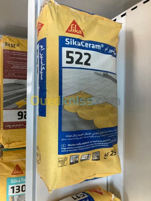 SIKACERAM 522 Mortier-colle amélioré, Classe C2-ET