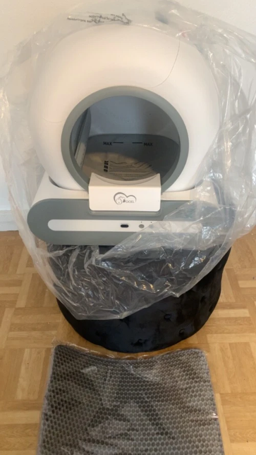 Bac à litière automatique NEUVE Silencieuse, connectée autonettoyante pour chat