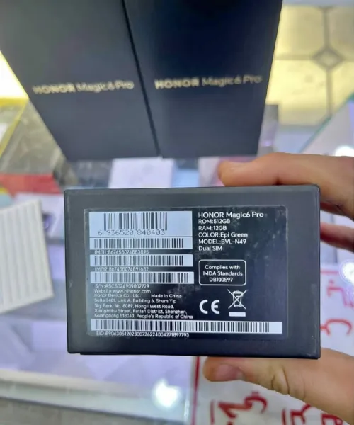 Honor Magic 6pro 12/512 Virson global