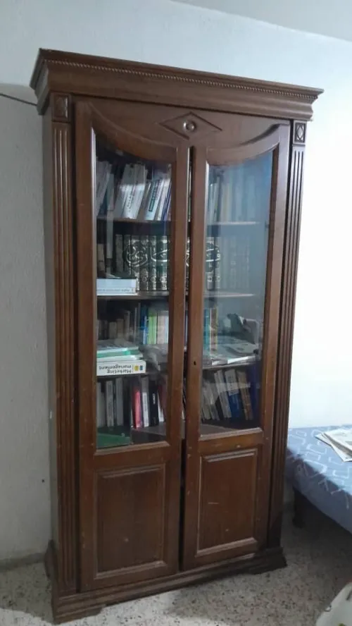 Bibliotheque 2 portes 