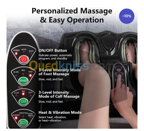 Appareil De massage professionnel Pieds et Molet