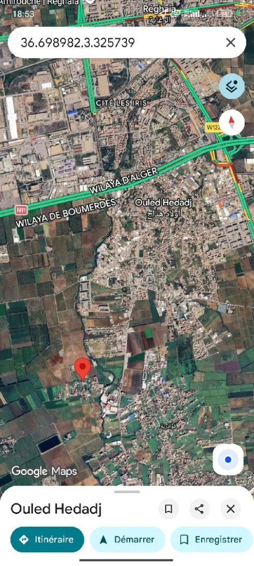 Vente Terrain Boumerdès Ouled hedadj
