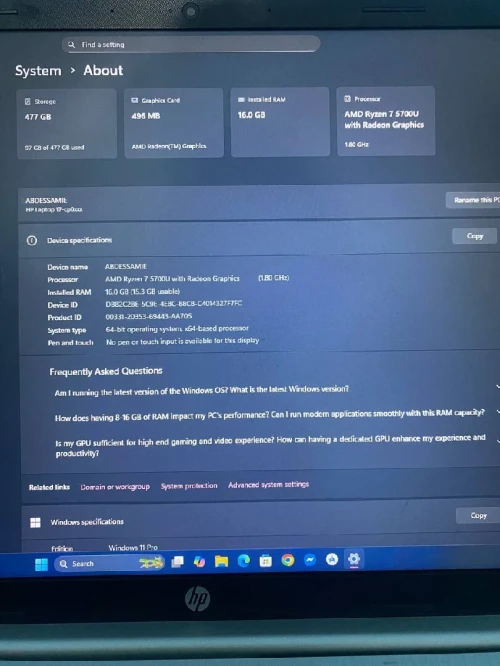 Hp laptop 17 