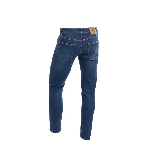 PANTALON JEAN HOMME DEPART SLIM NAVY