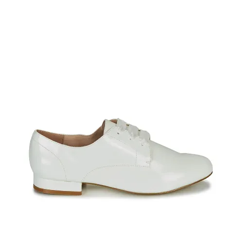 DERBY ANDRÉ FEMME ERNESTINE CUIR BLANC