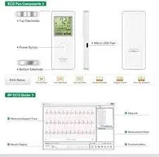 PORTABLE ECG MONITOR VION 880E + Un tensiomètre offert