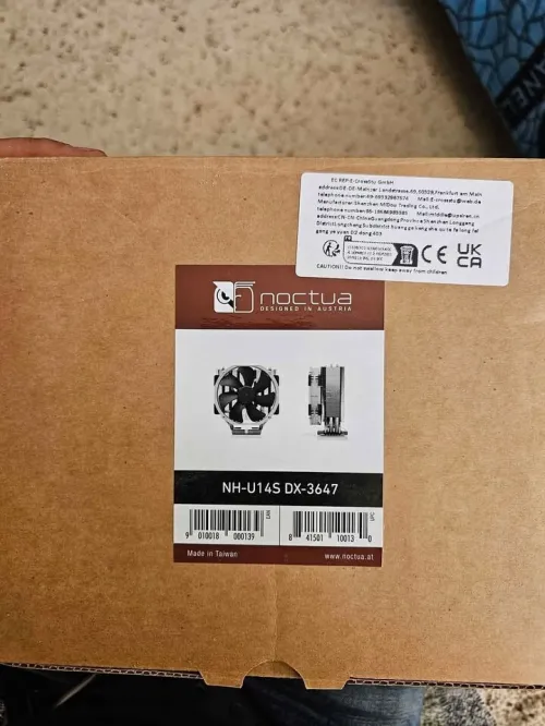  Noctua NH-U14S pour Lga 3647 pour Xeon Gold 6248,6258R,5220,6130 Platinum 8280,8358,8176 Silver