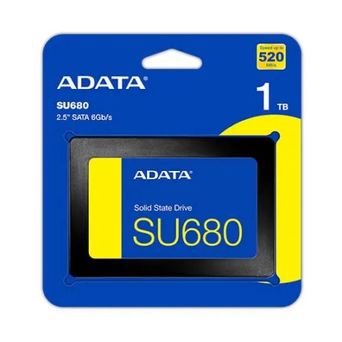 DISQUE DUR ADATA 1TB SSD 2.5" SU650  SATAIII R/W speed upto 520 / 450 MB/s