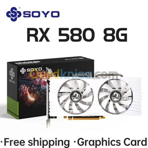Carte Graphique soyo rx580 8gb