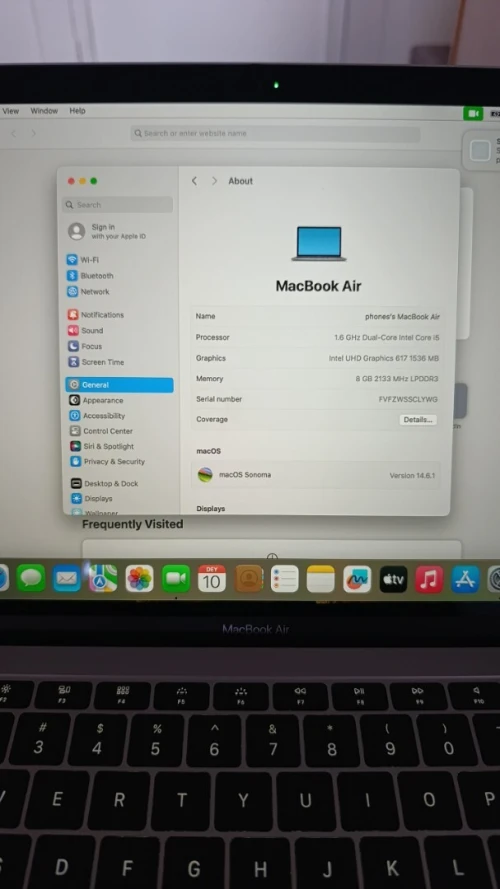 Macbook air 2019