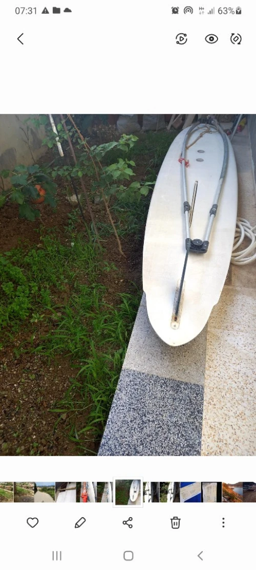 Planche àvoile