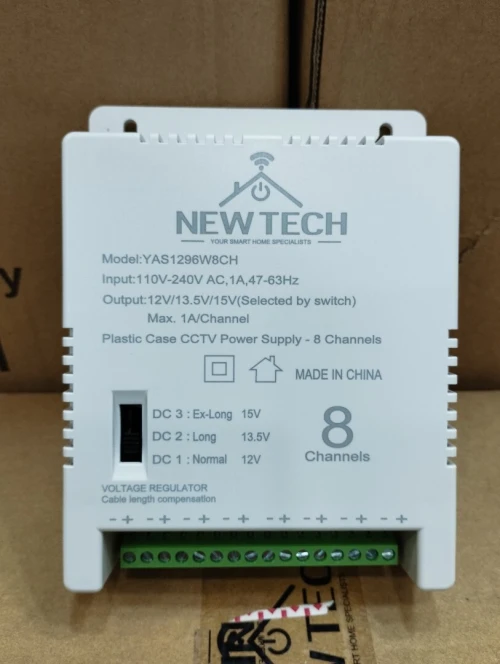Bloc alimentation PVC NEWTECH 4 - 8 - 16 CH GROS DETAIL