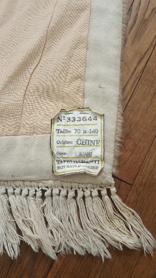 Original Tapis chinois en laine fait main