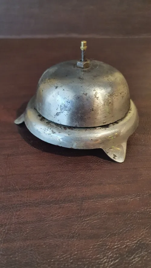 Ancienne sonnette de comptoir ou de service, vintage Hotelerie, Restauration, Années 30's 